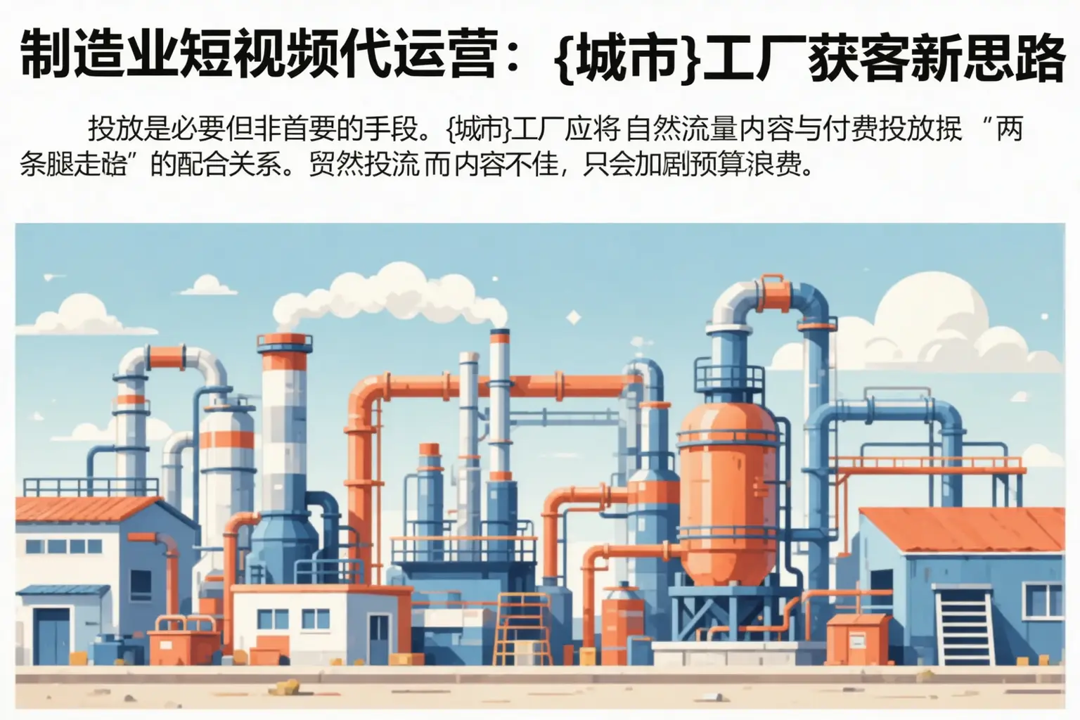 制造业短视频代运营：昆明工厂获客新思路