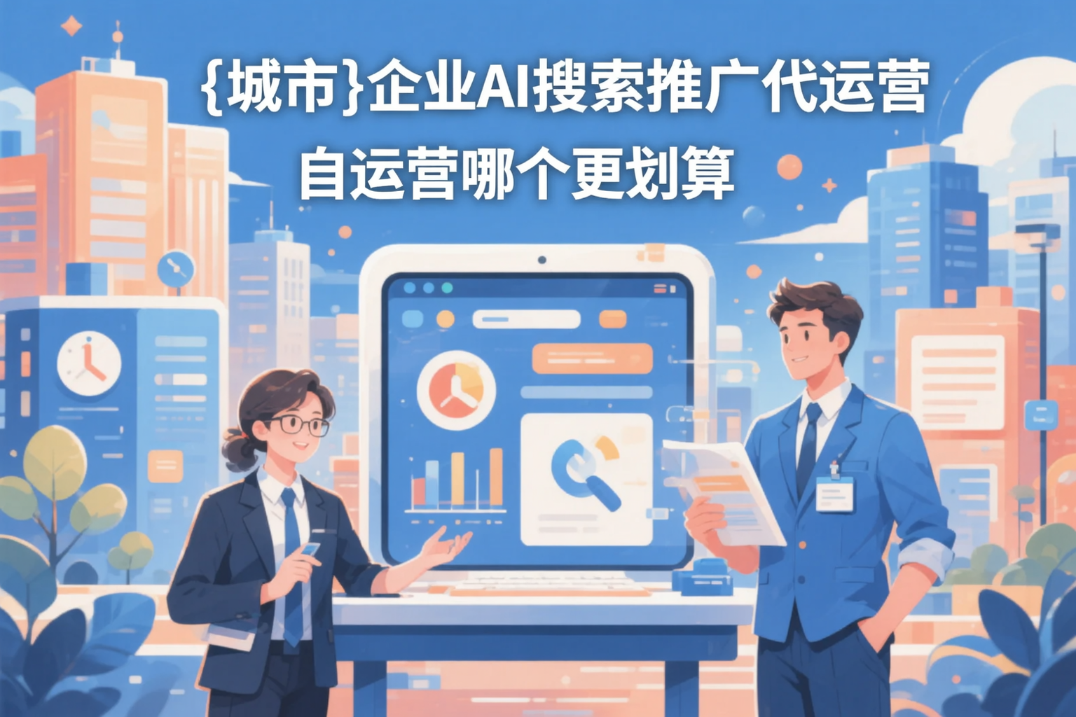 昆明企业AI搜索推广代运营和自运营哪个更划算