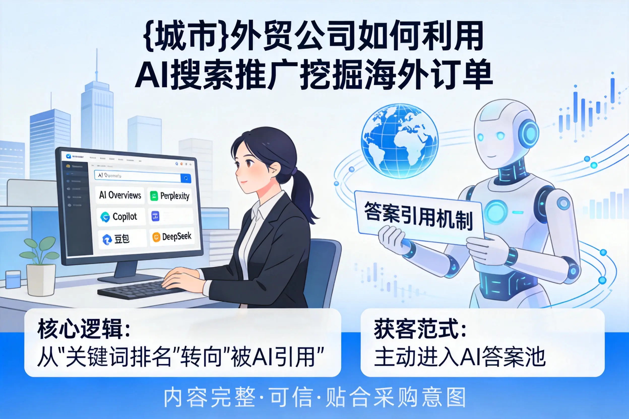 昆明外贸公司如何利用AI搜索推广挖掘海外订单
