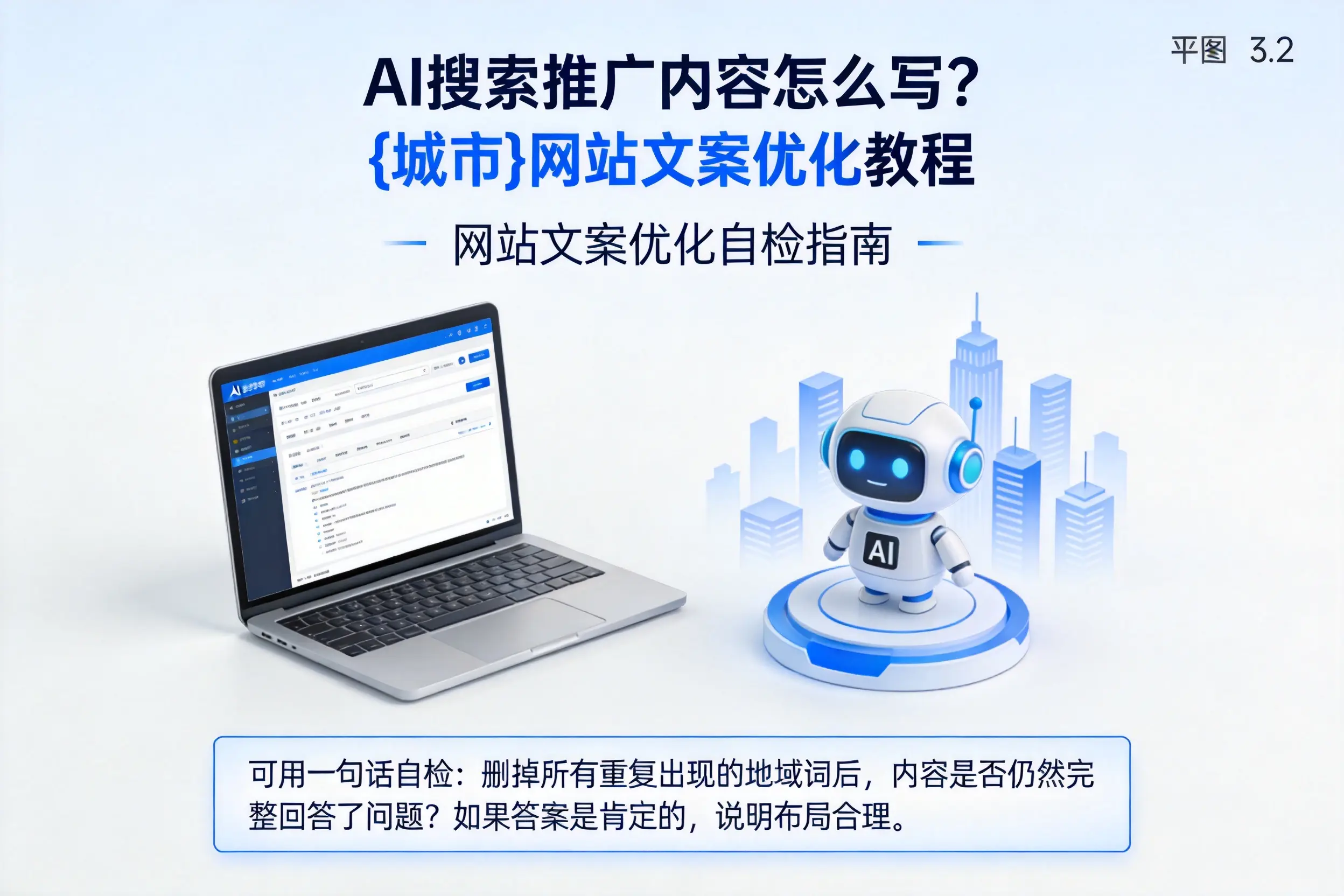 AI搜索推广内容怎么写？昆明网站文案优化教程