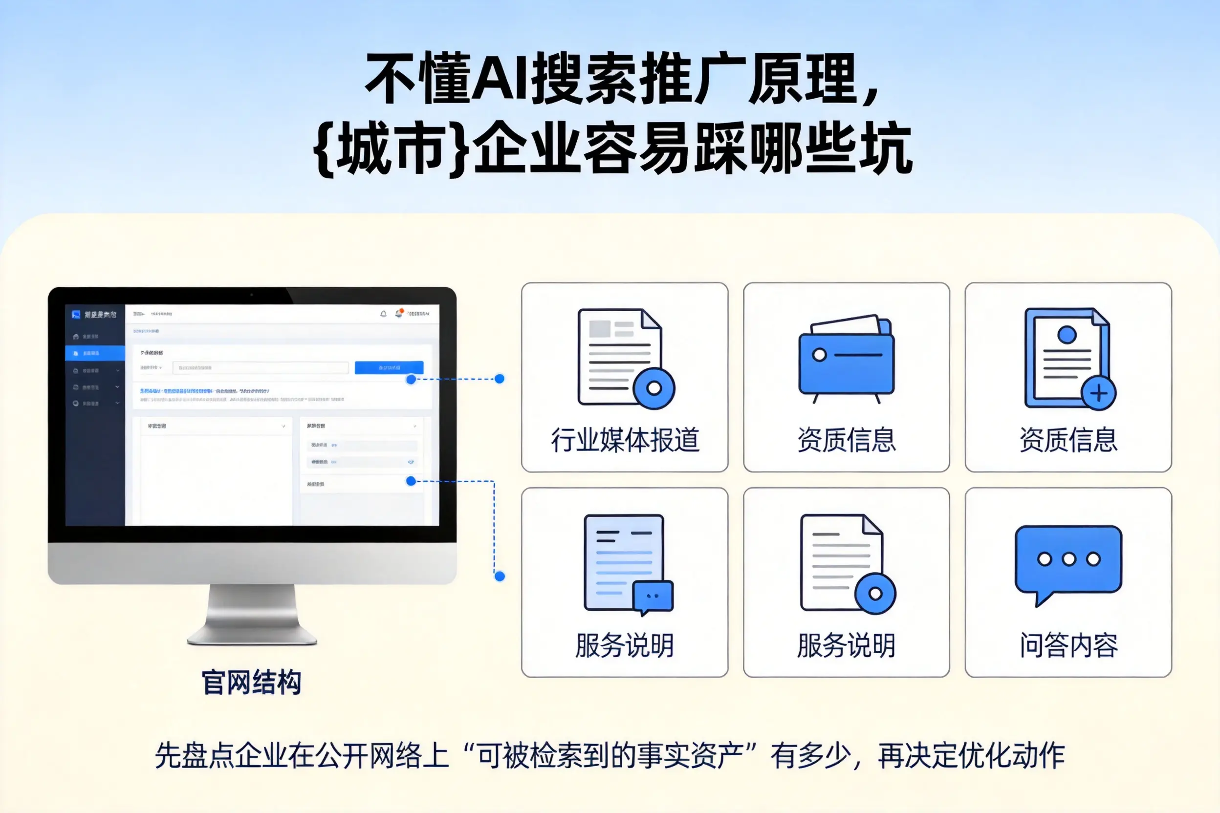 不懂AI搜索推广原理，昆明企业容易踩哪些坑
